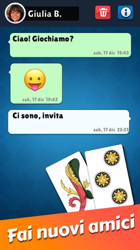 Classic Scopa - Card Game Скриншот 1