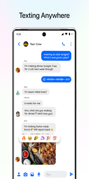 Messenger: Text Messages, SMS 螢幕截圖 0