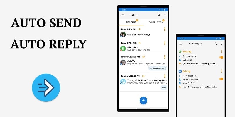 Auto Text ဖန်သားပြင်ဓာတ်ပုံ 0