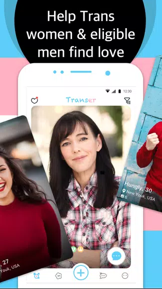 Transgender Dating: Meet Trans & Crossdresser Chat Captura de tela 2