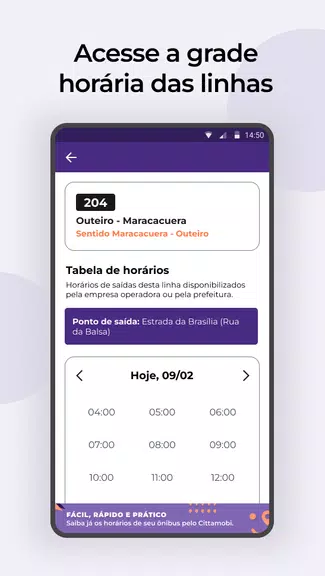 Cittamobi: Horários de Ônibus 螢幕截圖 3