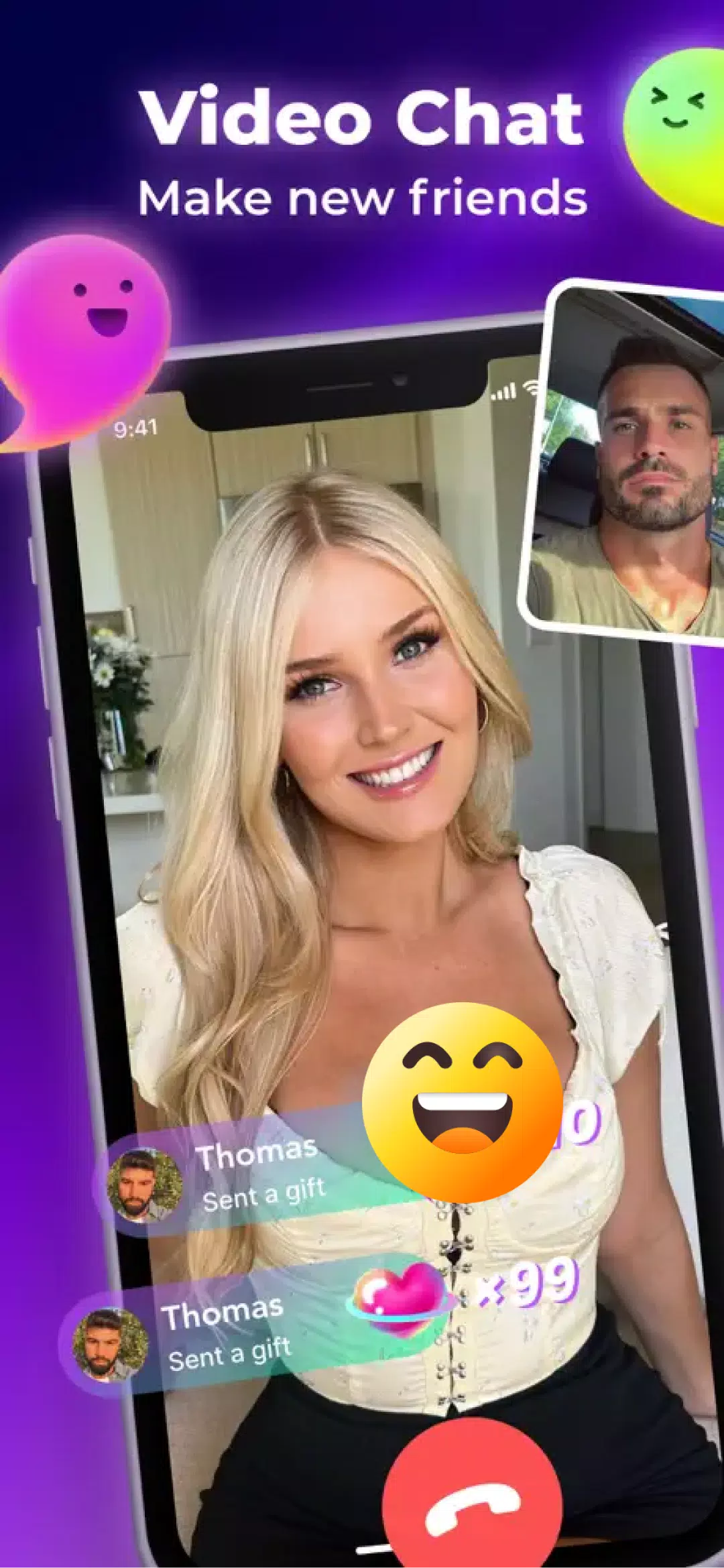 xxxx—1v1 Video Chat स्क्रीनशॉट 0