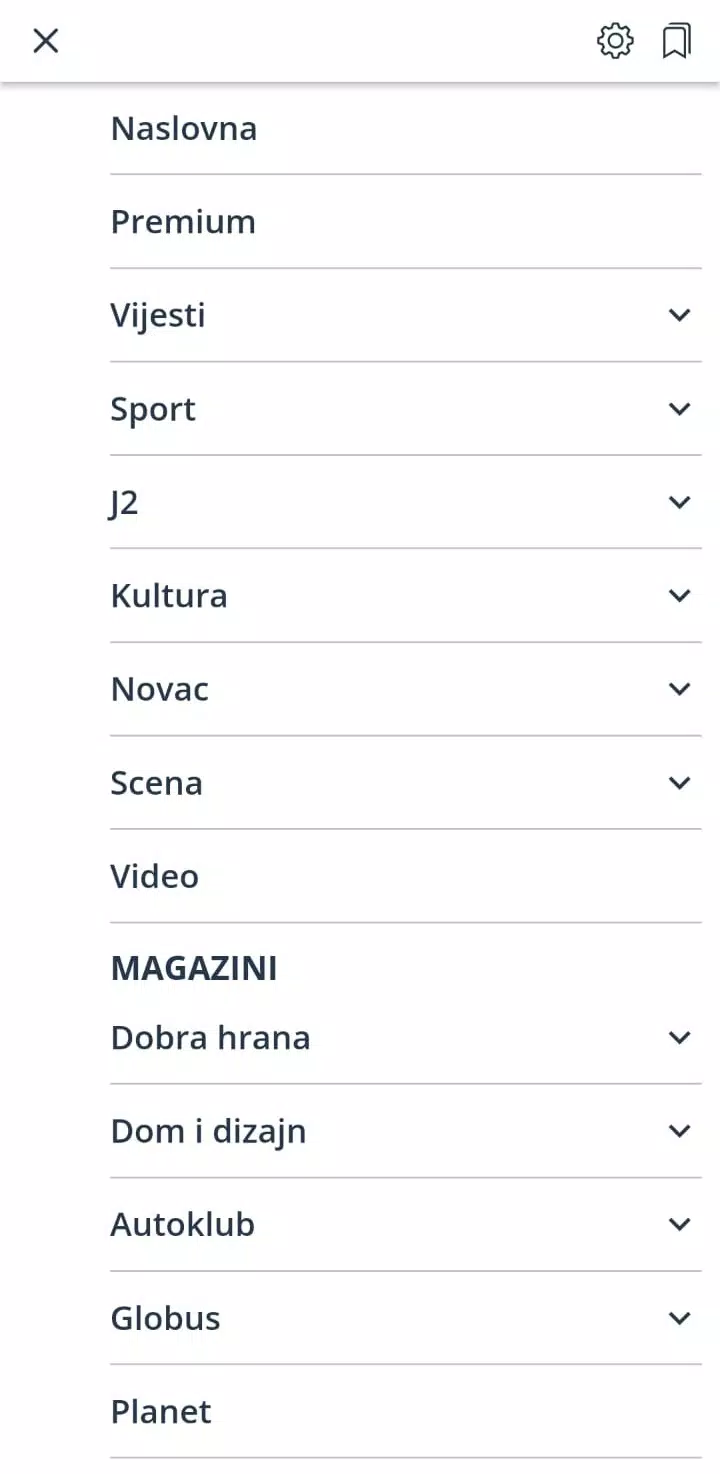 Jutarnji list Capture d'écran 2