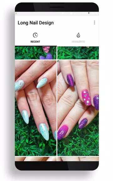 Long Nail Design Captura de tela 0