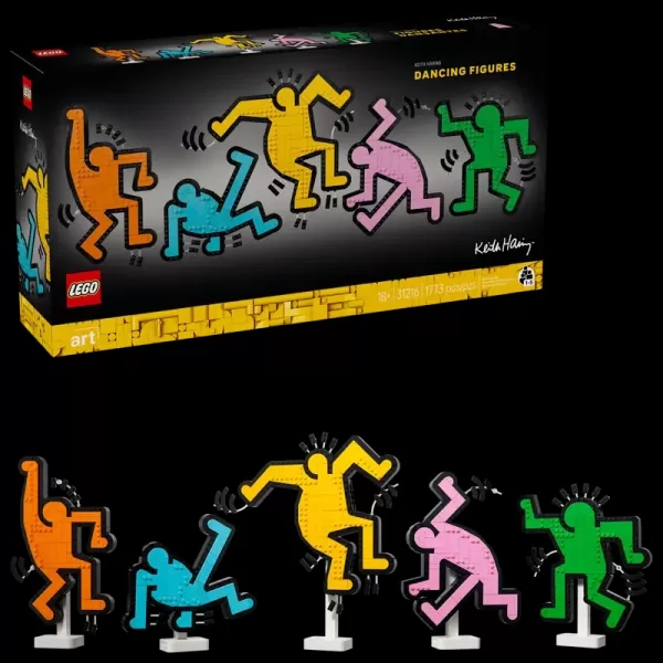 Lego Art: Keith Haring - figurki tańca
