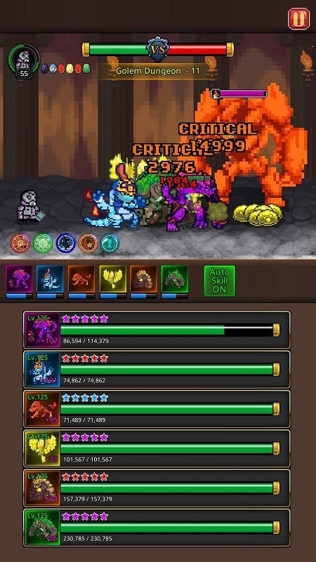 Grow Merge Monsters ဖန်သားပြင်ဓာတ်ပုံ 2