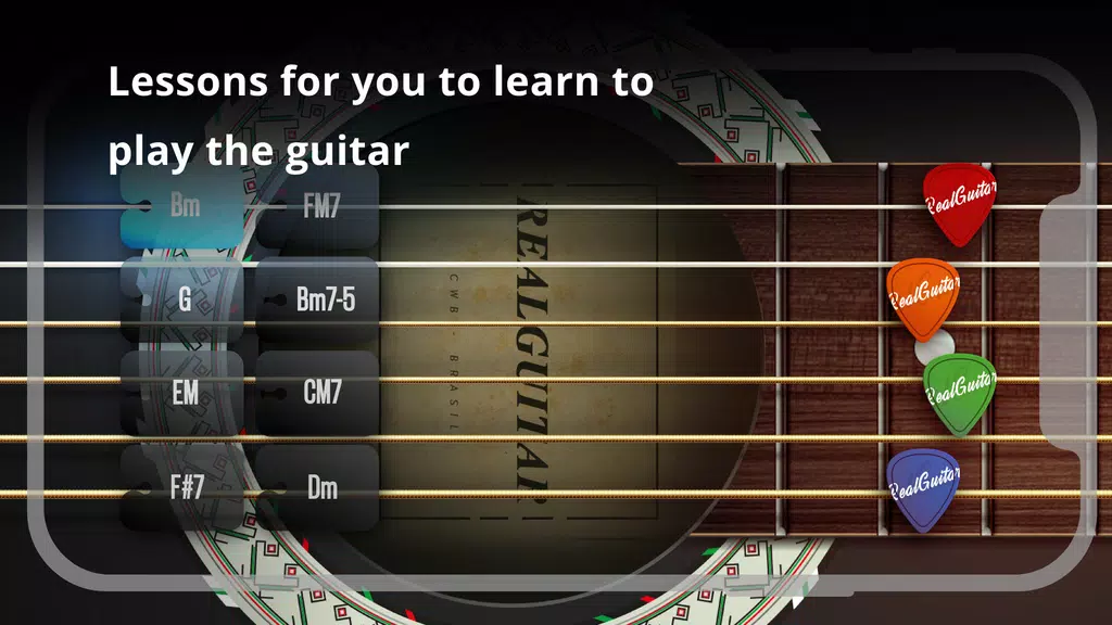 Real Guitar: 电吉他和原声吉他应用截图第1张
