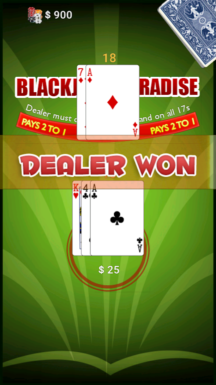 BlackJack Paradise Screenshot 3