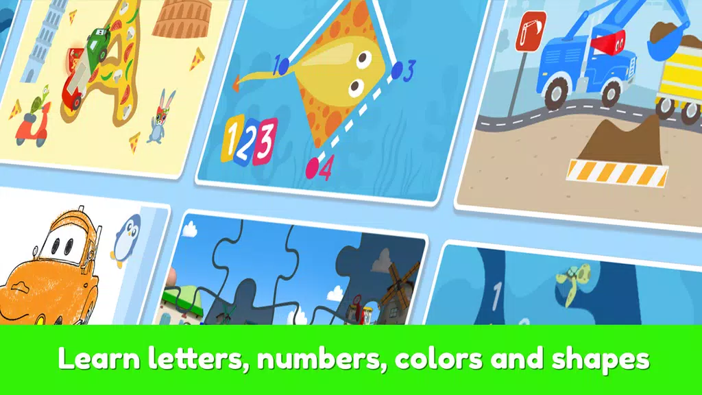 Car City World: Montessori Fun 螢幕截圖 2