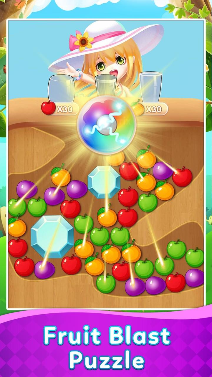 Fruit Blast Puzzle 스크린샷 1