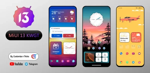 MiUI 14 KWGT Ảnh chụp màn hình 0