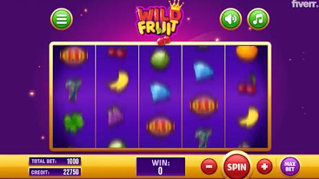 Wild Fruit Slots Ảnh chụp màn hình 1