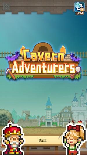 Cavern Adventurers mod apk 無限鑽石且無需 root