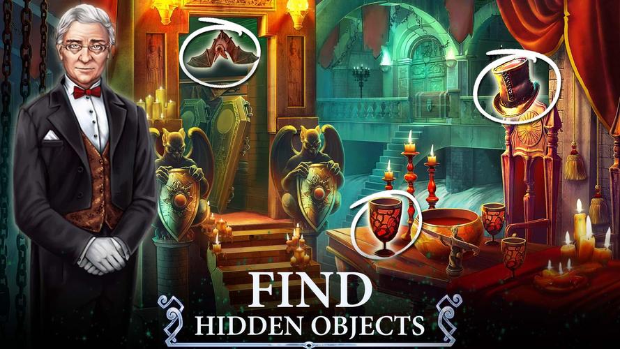 Hidden Objects: Twilight Town 螢幕截圖 1