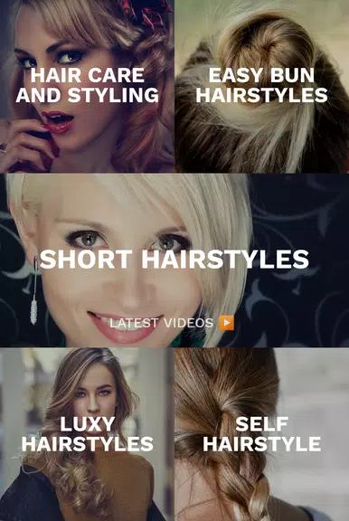 Hairstyles for your face Tangkapan skrin 3