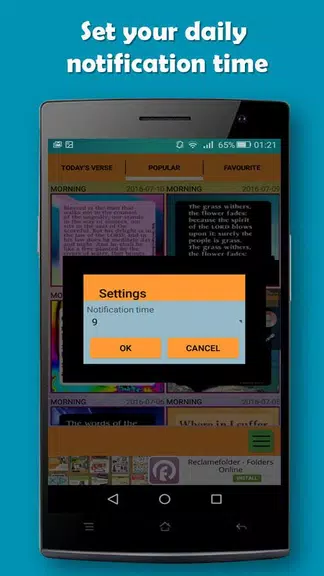 Daily Bible Verses - Wallpaper Screenshot 2