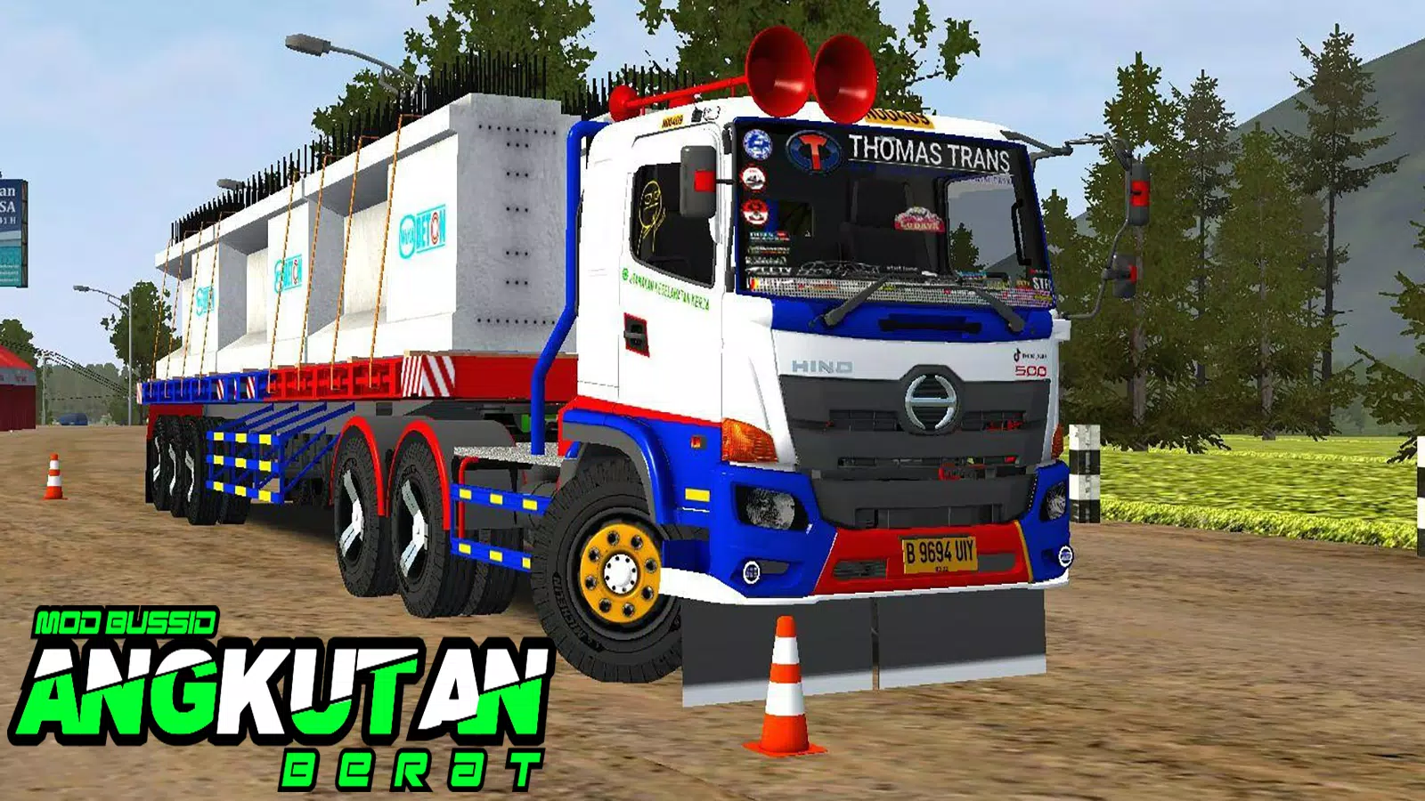 Mod Bussid Angkutan Berat Captura de pantalla 0