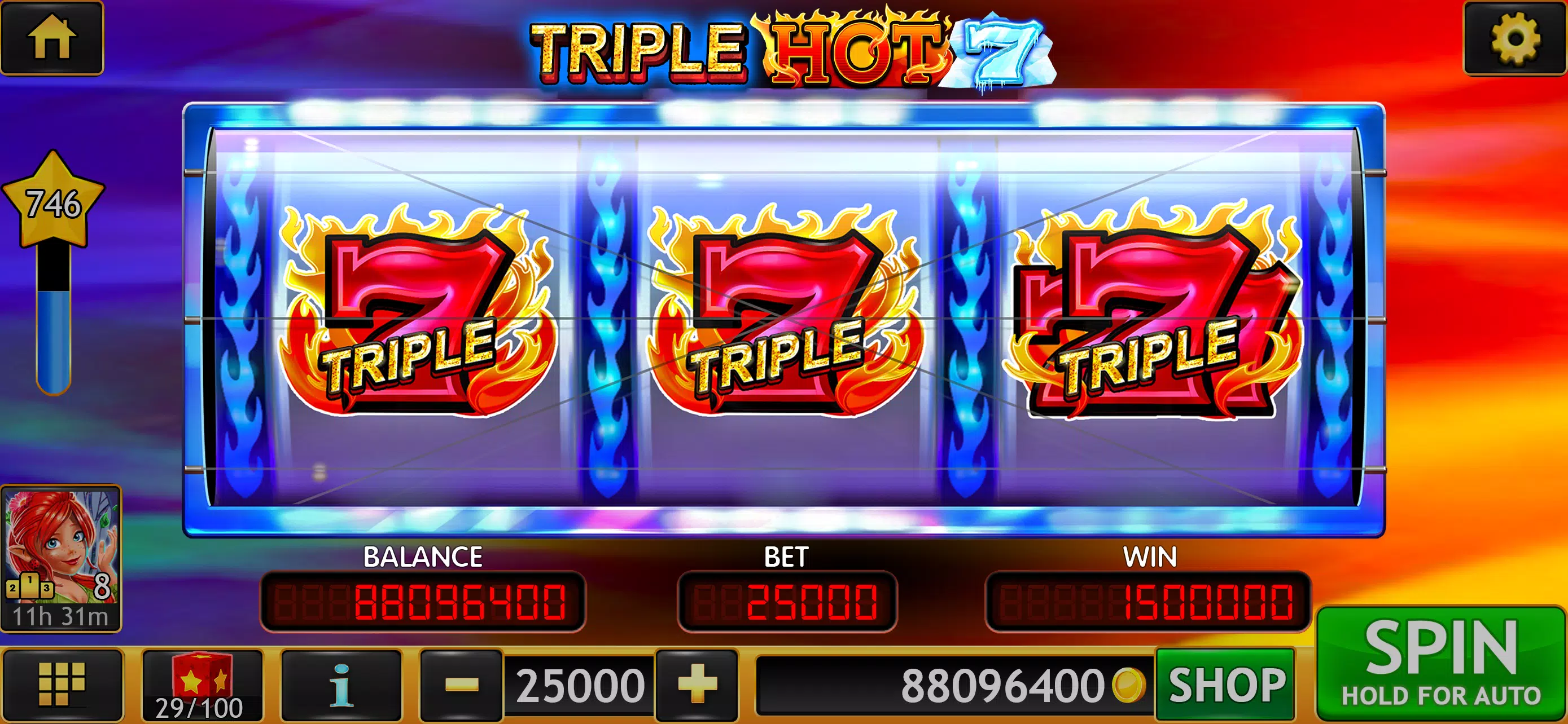 Wild Triple 777 Slots Casino Captura de pantalla 2