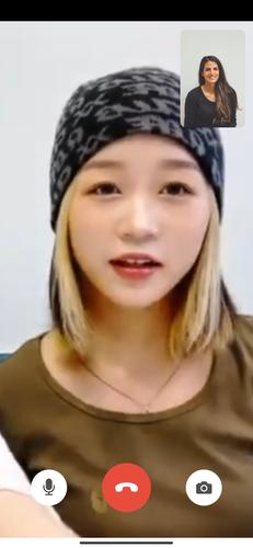 Kep1er Call - Fake Video Call 螢幕截圖 0