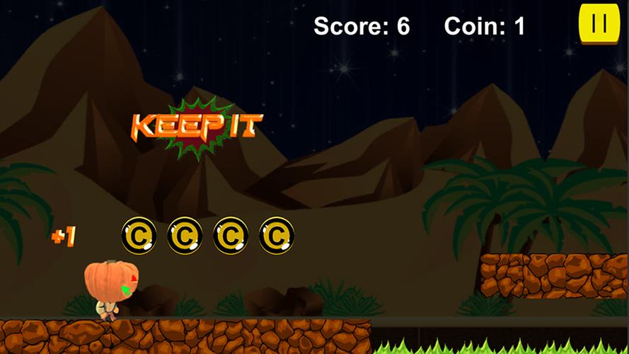 Halloween Runner Captura de tela 2