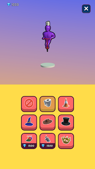 Pop It Run! 3D Mod Captura de tela 3