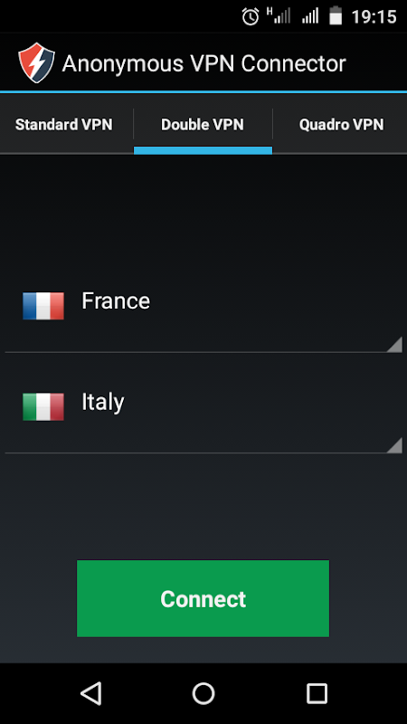 Anonymous VPN Connector Screenshot 2