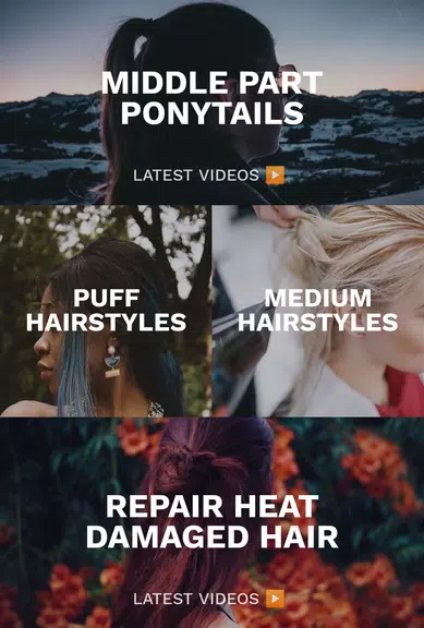 Hairstyles for your face Tangkapan skrin 1
