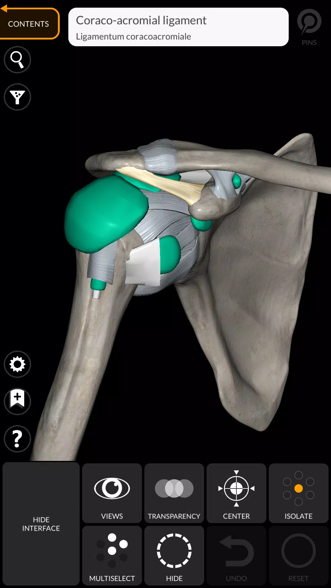Schermata Anatomy 3D Atlas 3
