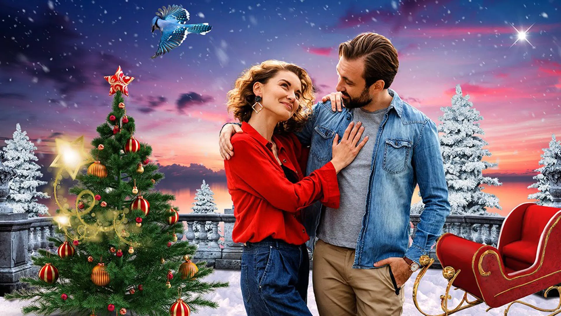 Christmas Photo Frames, Editor স্ক্রিনশট 0
