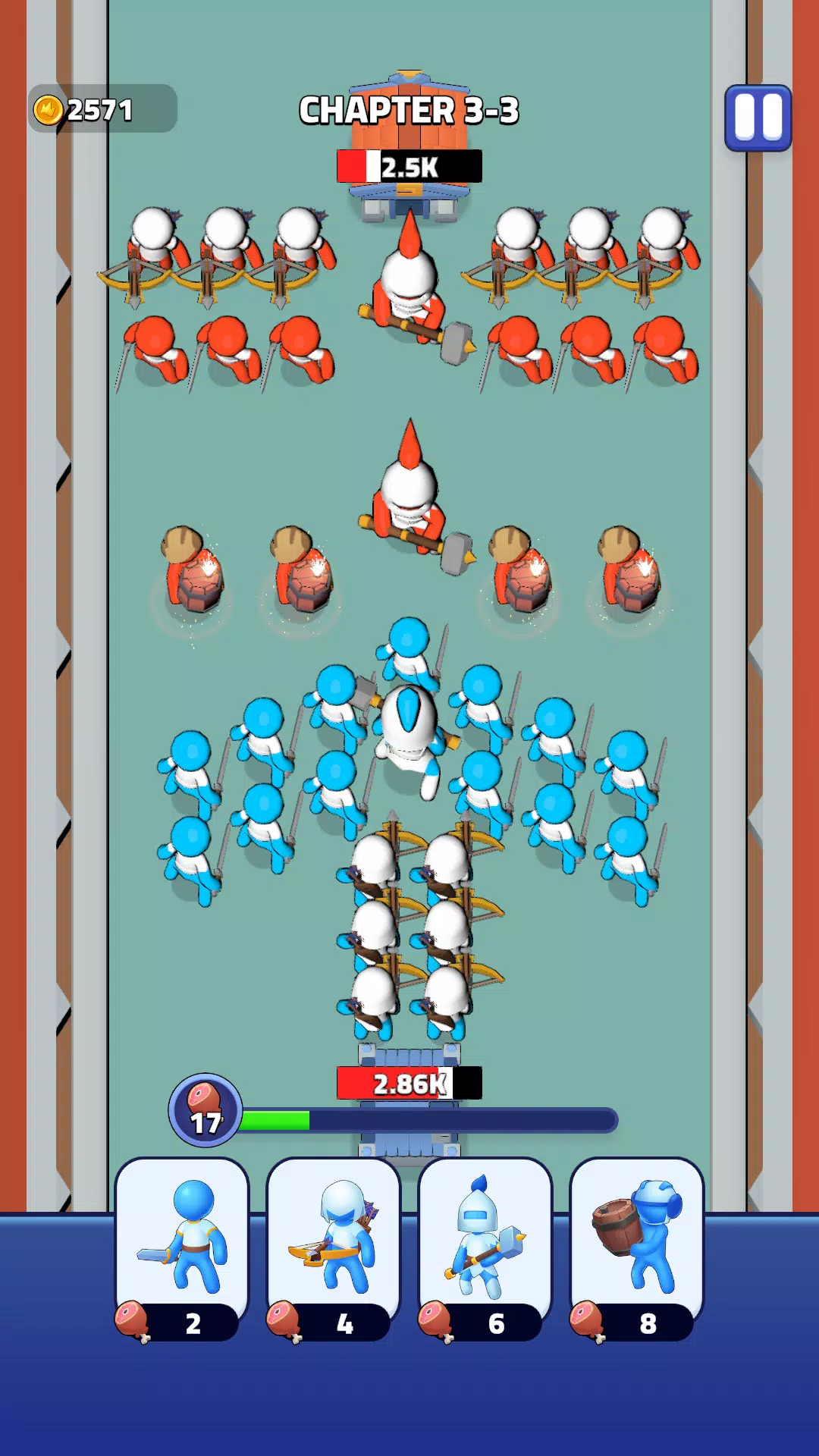 Schermata Warrior Clash 1