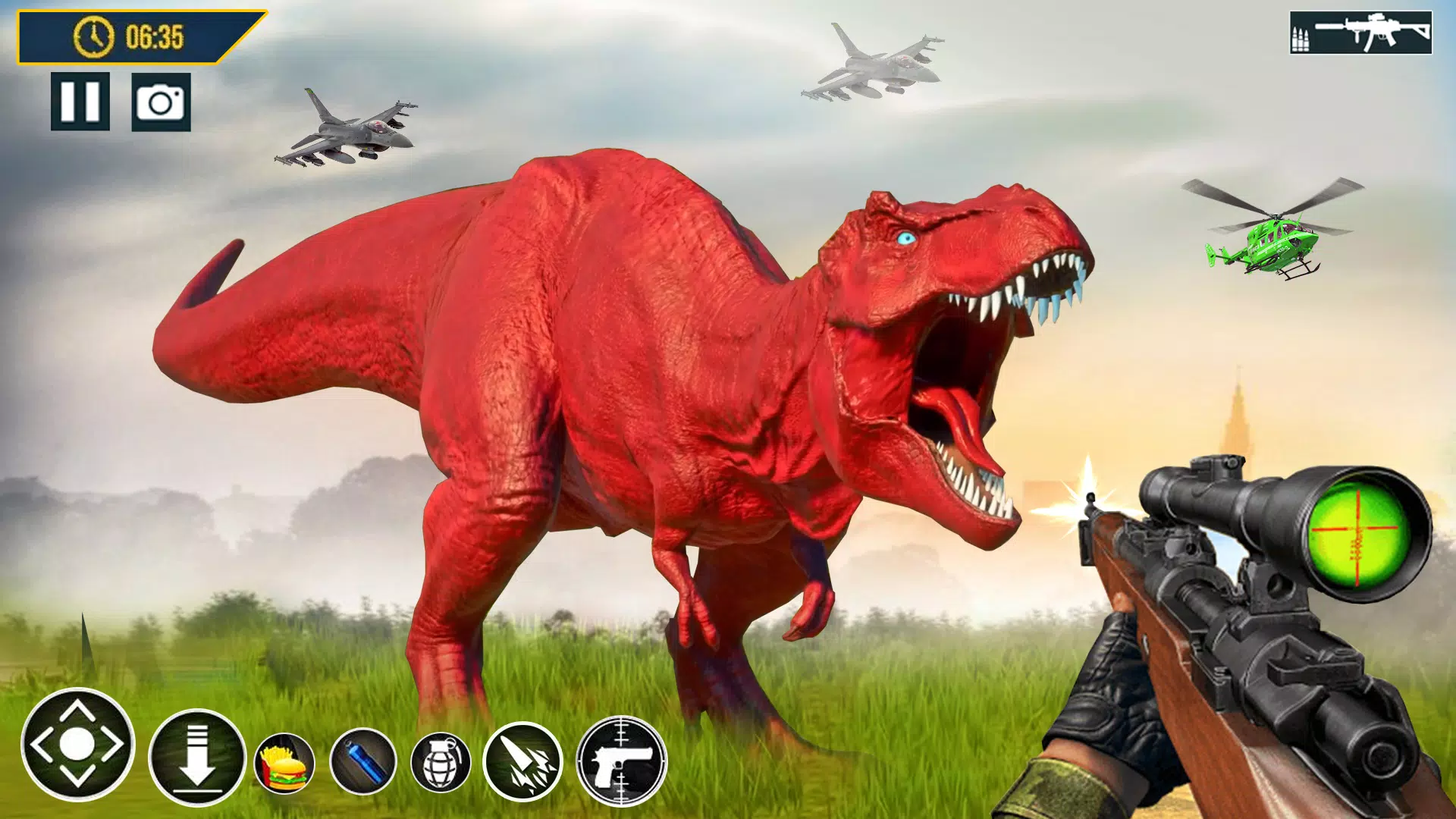 Wild Dino Hunting Deer hunter 스크린샷 1