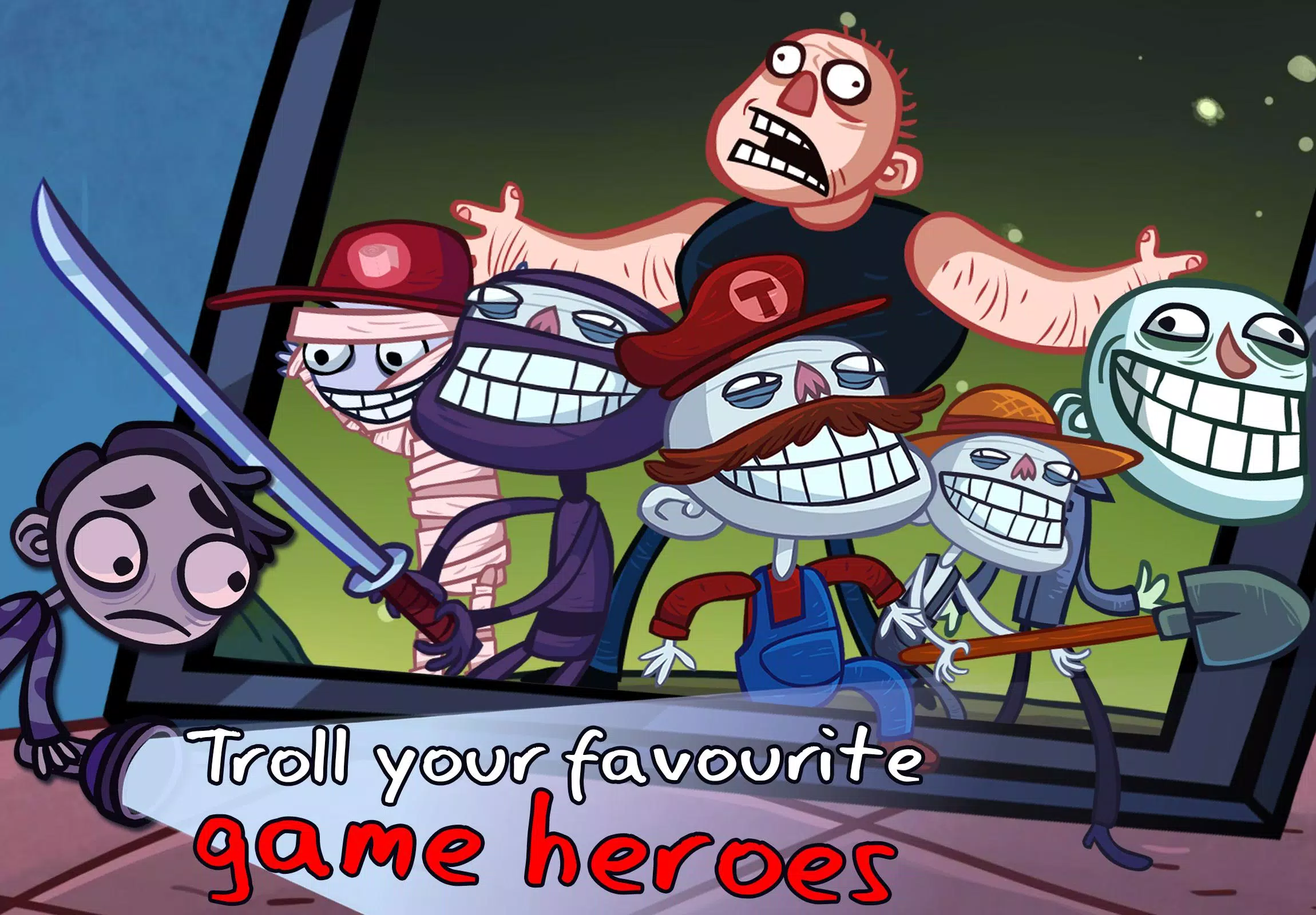 Troll Face Quest: Video Games ภาพหน้าจอ 1