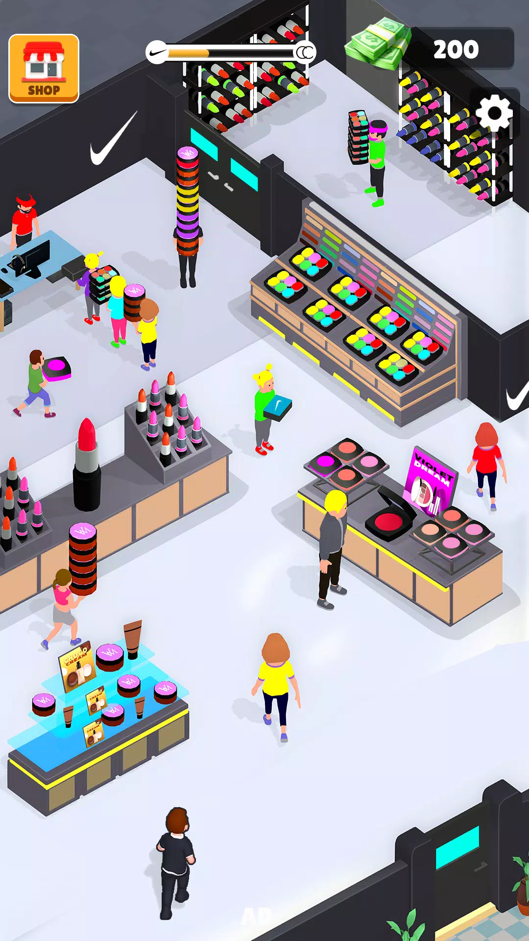 Outlet Store 3d – Tycoon Game Screenshot 1