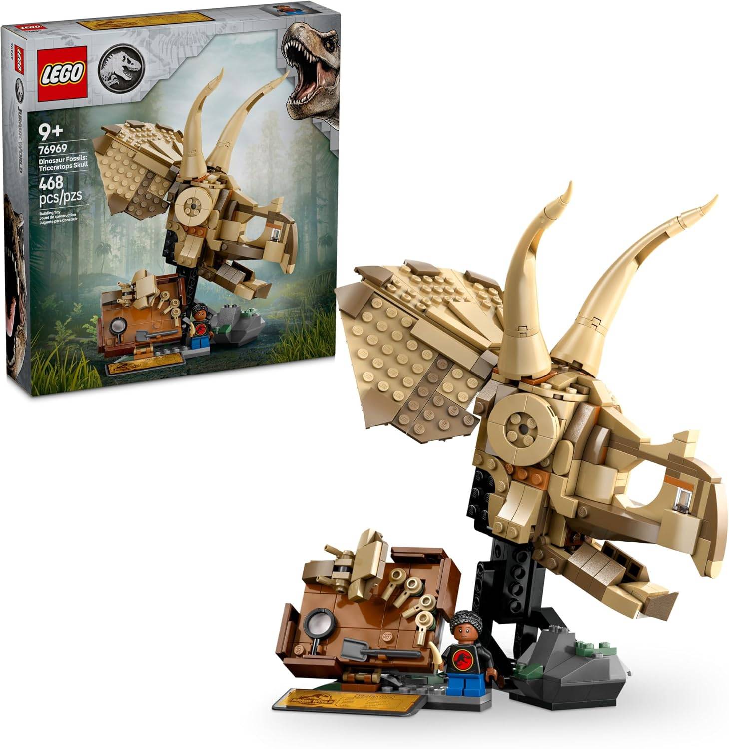 LEGO Triceratops Skull