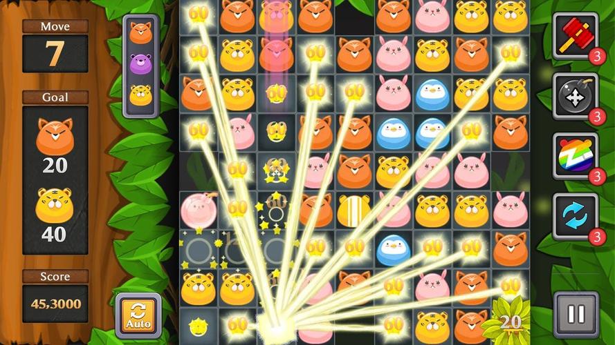 Jungle Match Puzzle Zrzut ekranu 0