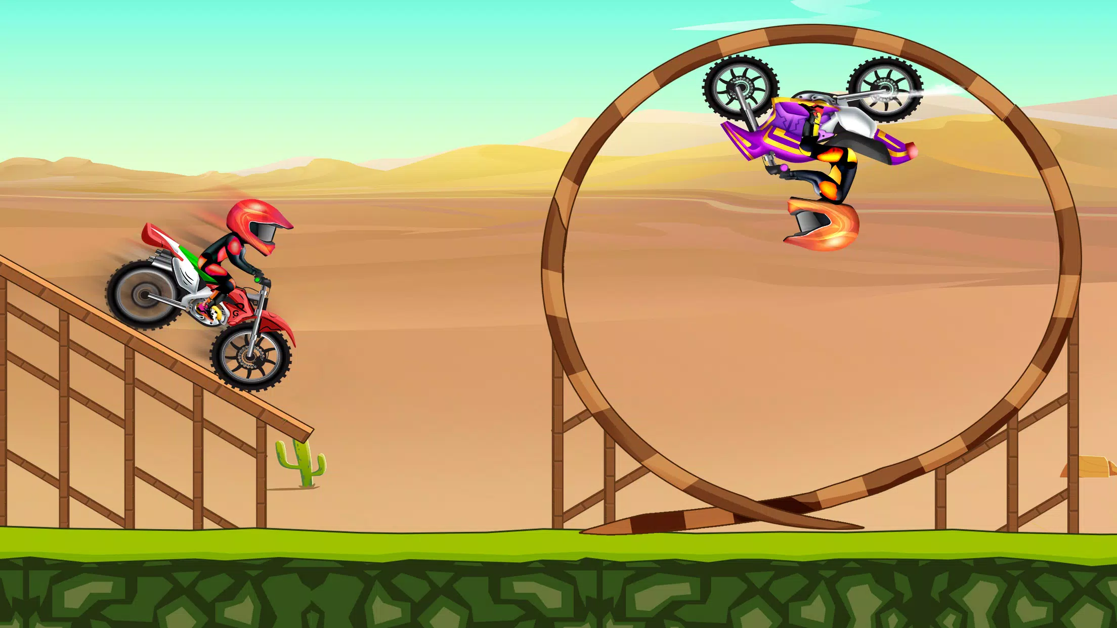 Moto Bike Stunt Race ภาพหน้าจอ 2