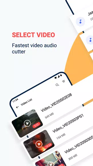 Video Cutter, Cropper, Audio C স্ক্রিনশট 1