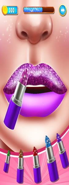 Lip Art Games: Lipstick Makeup Screenshot 0