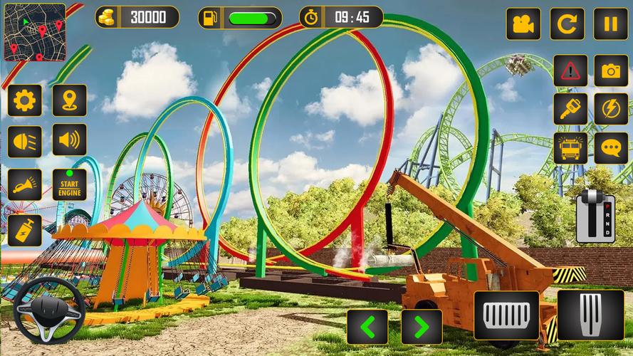 Roller Coaster Builder Game 스크린샷 3