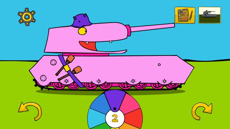 Tanktoon RanZar Coloring Tangkapan skrin 1