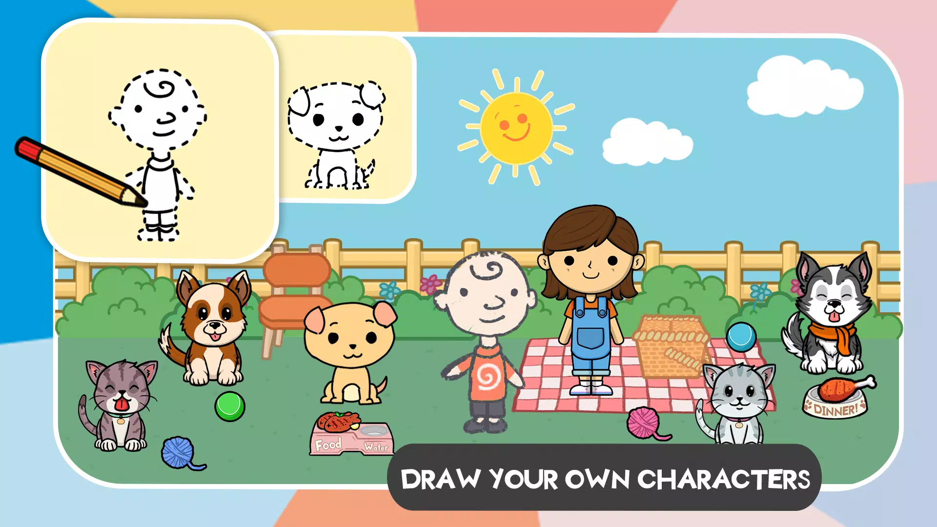 Lila’s World:Create Play Learn Zrzut ekranu 3