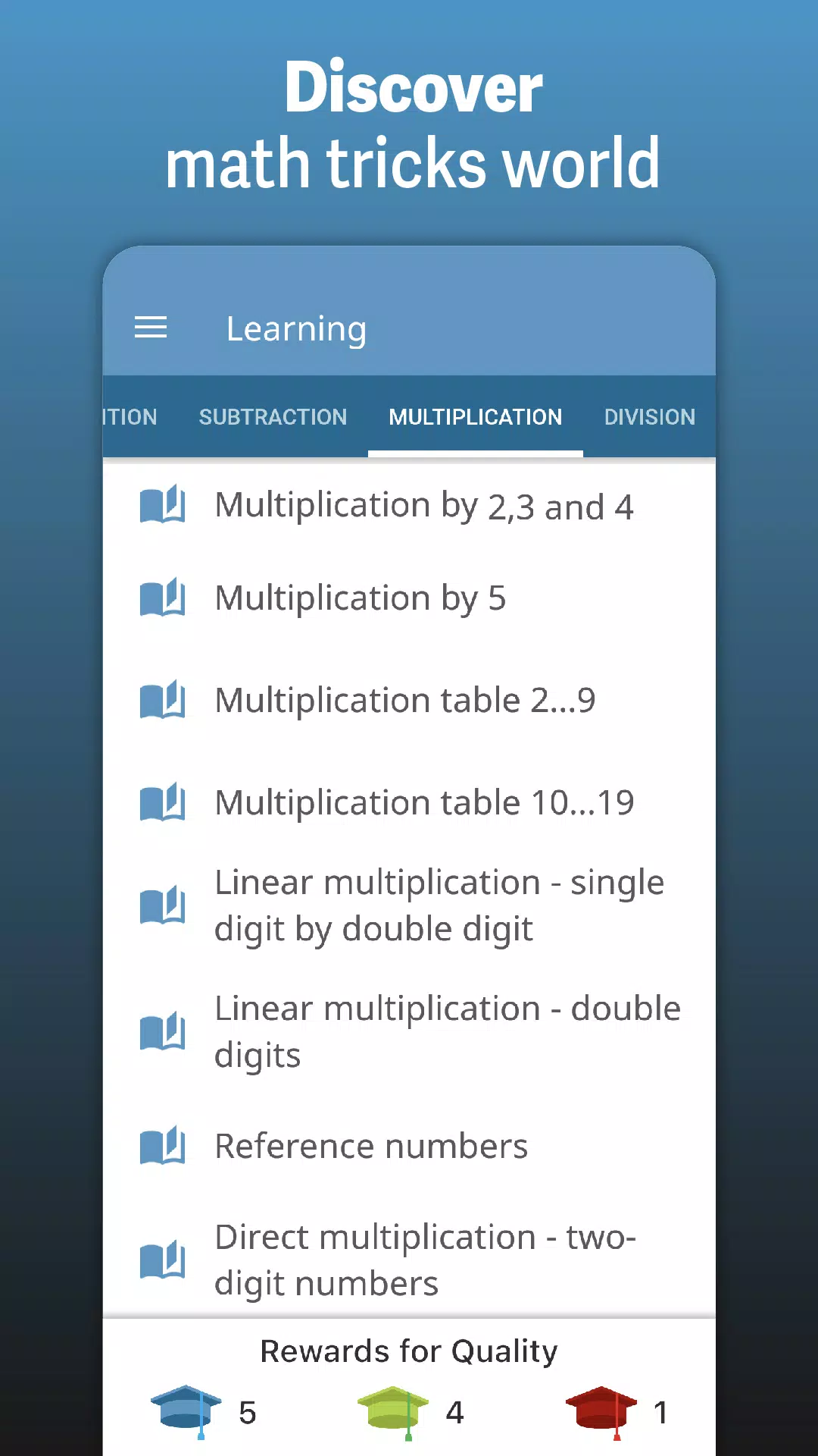 Speed Math Mental Quick Games Schermafbeelding 1