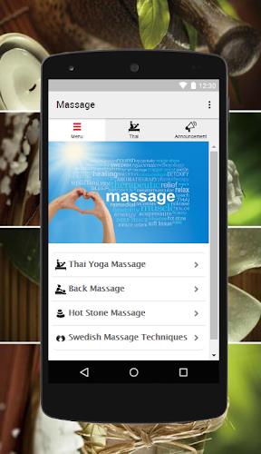 Massage Techniques and Tips Screenshot 0