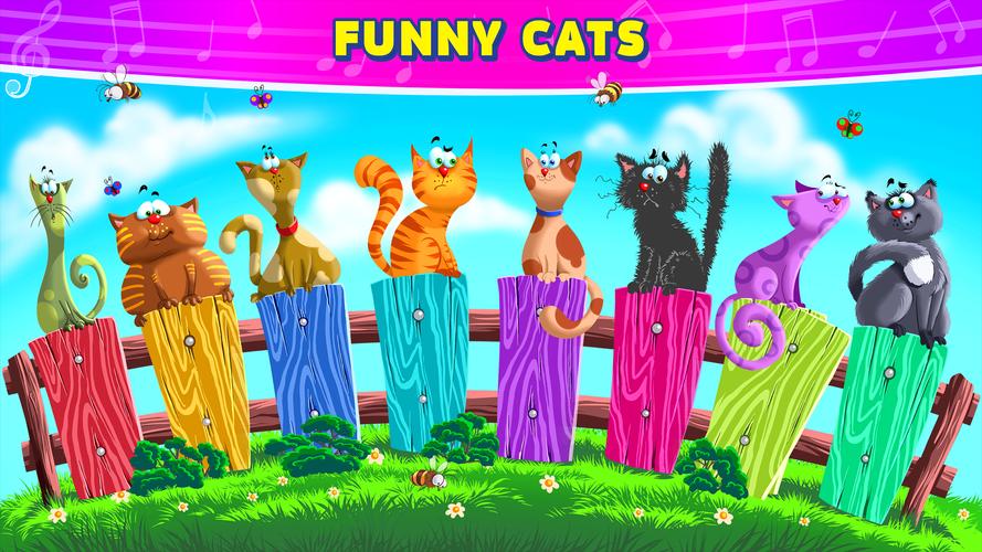 Baby Zoo Piano Games for Kids Captura de tela 2