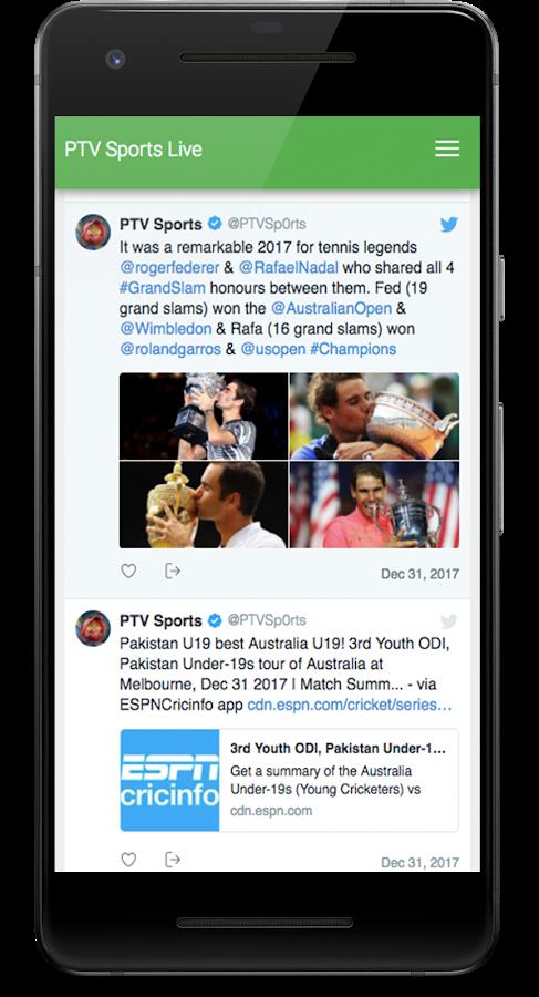 PTV Sports Live Streaming ဖန်သားပြင်ဓာတ်ပုံ 2