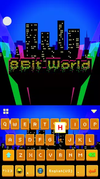 Fond de clavier bitworld Capture d'écran 0