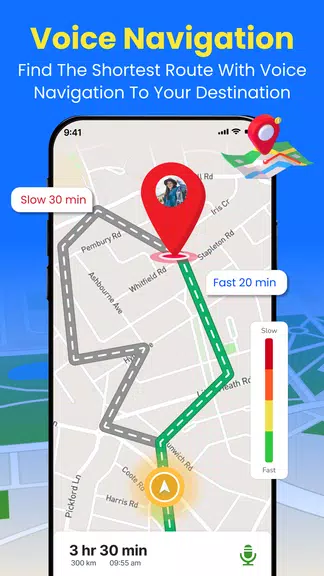 GPS Земля карта Жить Навигация Скриншот 1