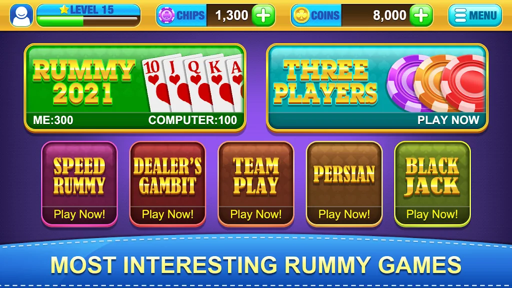 Rummy - Gin Rummy Card Games Capture d'écran 0