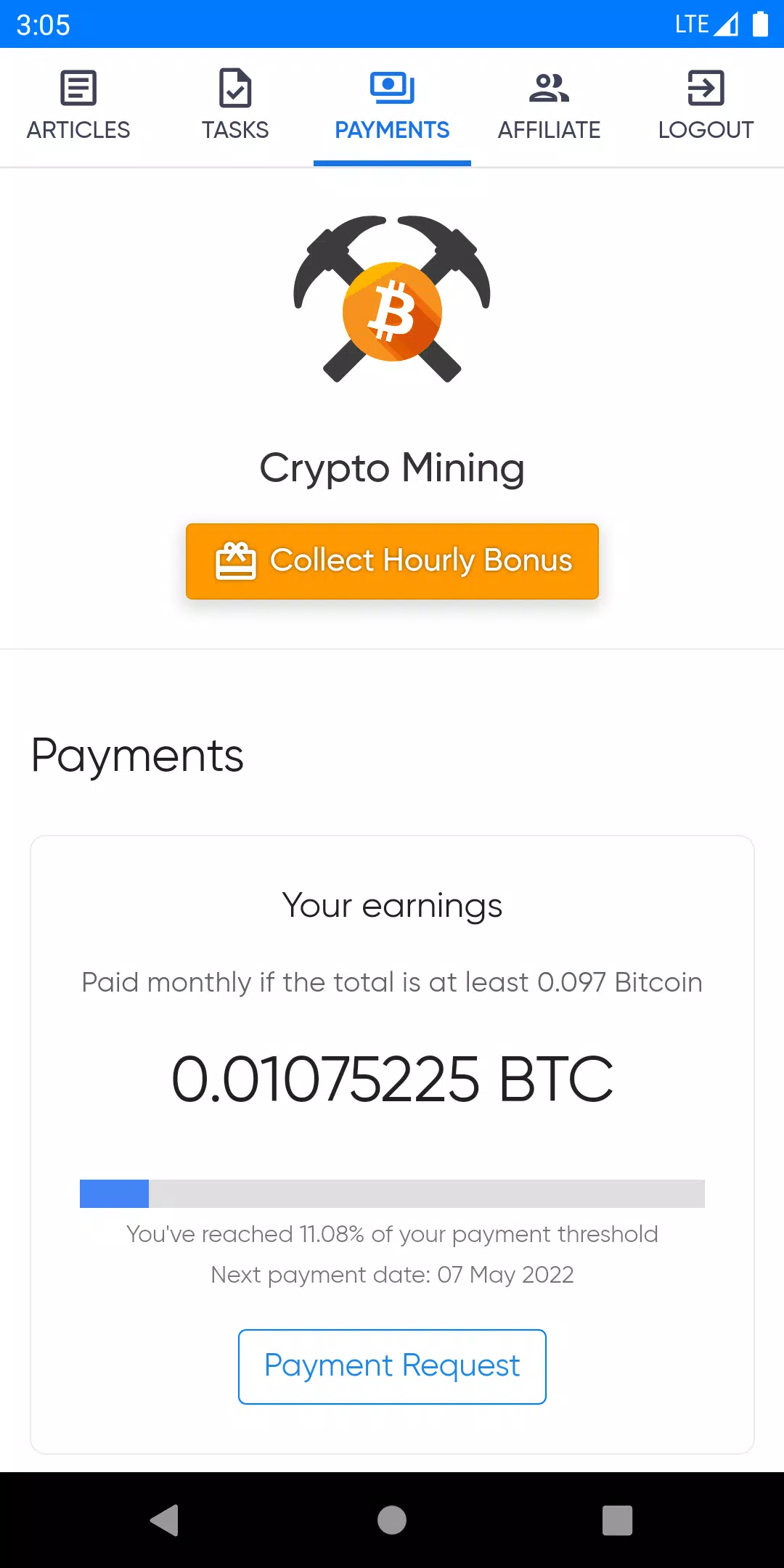 Crypto Mining ภาพหน้าจอ 2
