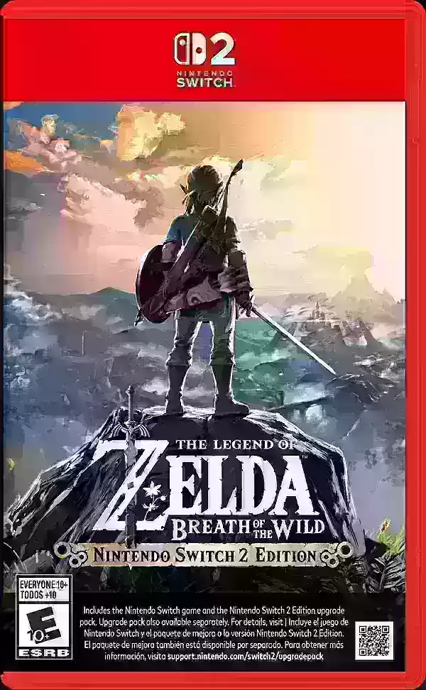 Nintendo Switch 2 Game Boxes